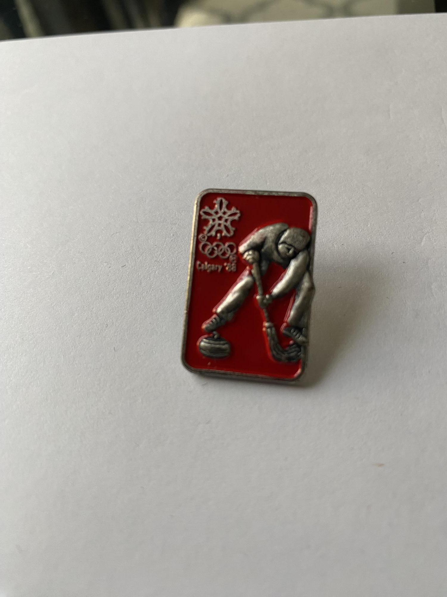 Pincollector 1988 Calgary Olympics Curling