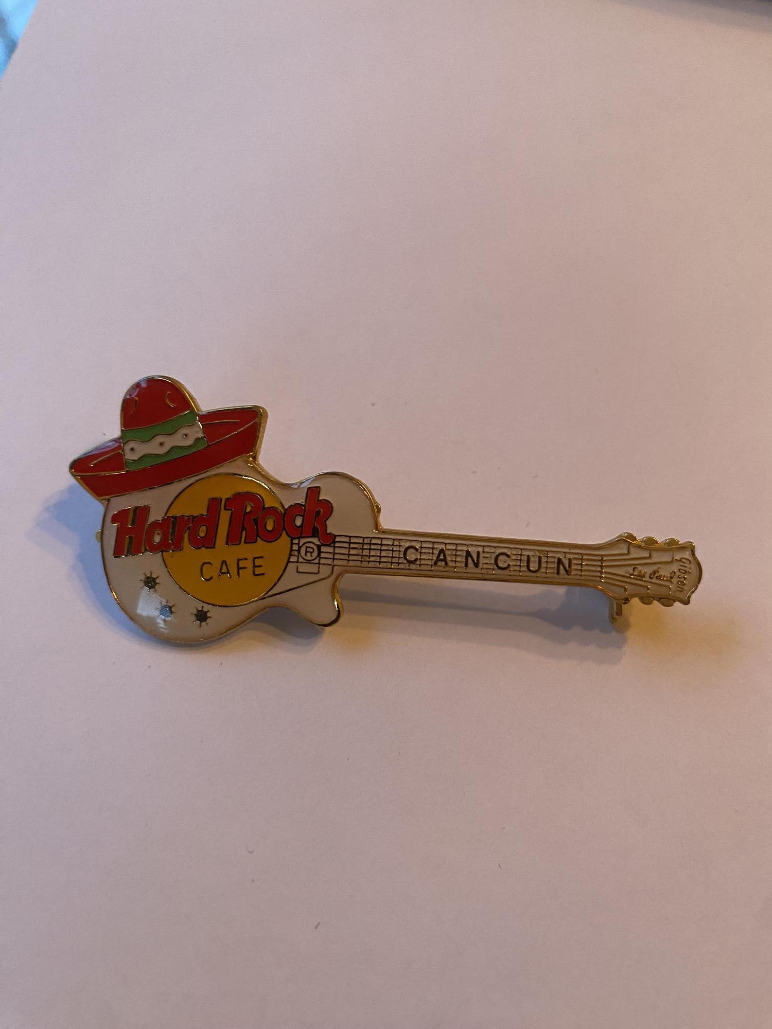 Pincollector Hard Rock Cafe Guitar Cancun