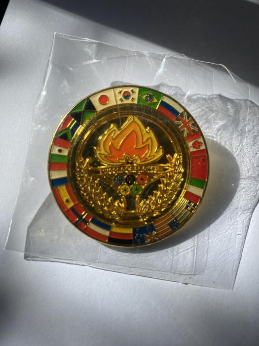 DEC stamp pin Oliver オリバー　ピンバッジ OE 30 Maryland OG- Shine On Dyez Lo go Pin