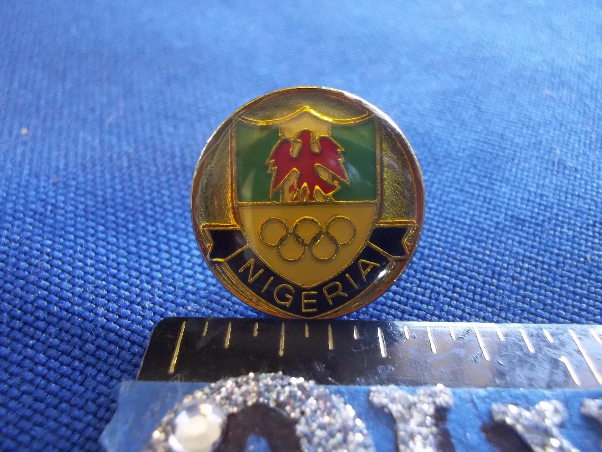 Tennis Olympic Pin Badge ~ Set of 4 ~ Pictogram ~ 1984 Los Angeles ~ LA ~ Vintage Cloisonne